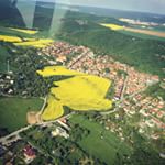 Helicopter panoramic flights above Brno